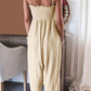 Full Size Smocked Spaghetti Strap Wide Leg Jumpsuit