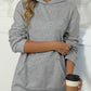 Pocketed Long Sleeve Hoodie