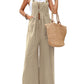 Full Size Square Neck Wide Strap Overalls