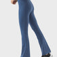 Zipper Detail High Waist Active Pants