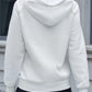 Ivy Lane Contrast Stitching Drawstring Raglan Sleeve Hoodie