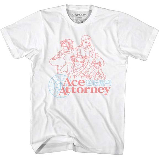 Ace Attorney Adult Lightweight T-Shirt