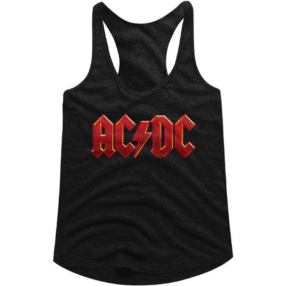 AC/DC Juniors Raw Edge Racerback Tank