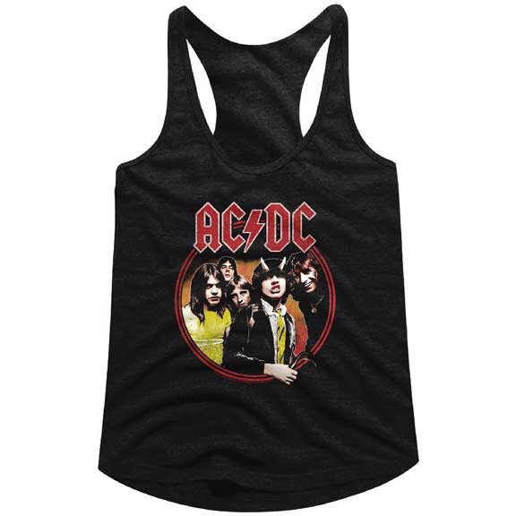 AC/DC Juniors Raw Edge Racerback Tank