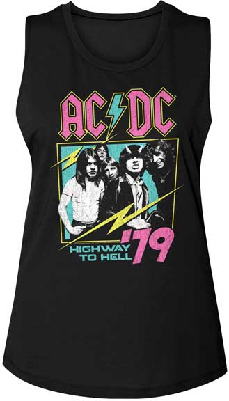 AC/DC Juniors Muscle Tank