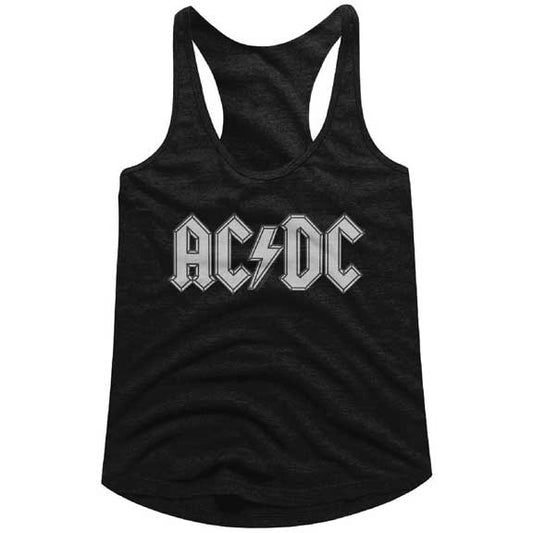 AC/DC Juniors Raw Edge Racerback Tank