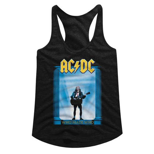 AC/DC Juniors Raw Edge Racerback Tank