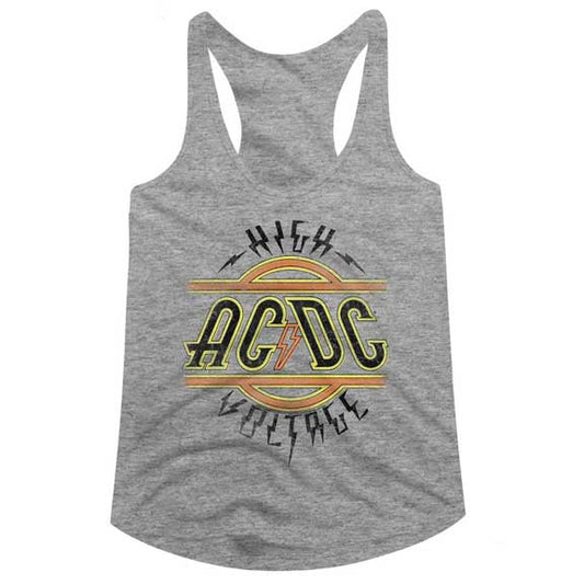 AC/DC Juniors Raw Edge Racerback Tank