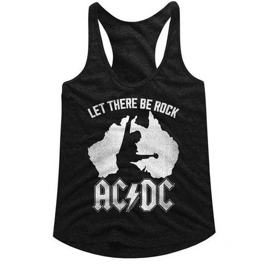 AC/DC Juniors Raw Edge Racerback Tank