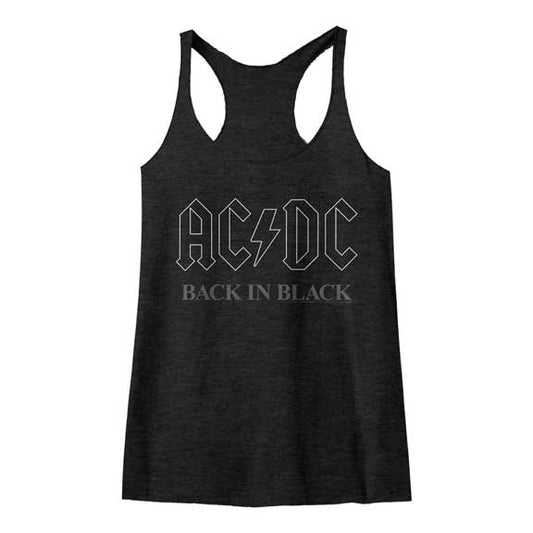 AC/DC Juniors Raw Edge Racerback Tank