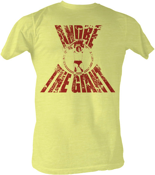 Andre The Giant Mens Lightweight T-Shirt