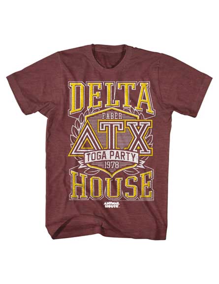 Animal House Delta House Mens Lightweight T-Shirt