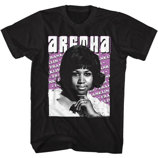 Aretha Franklin Adult Lightweight T-Shirt