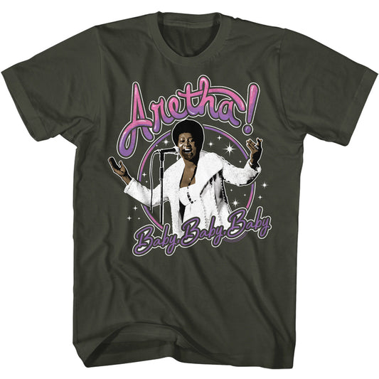 Aretha Franklin Adult Lightweight T-Shirt