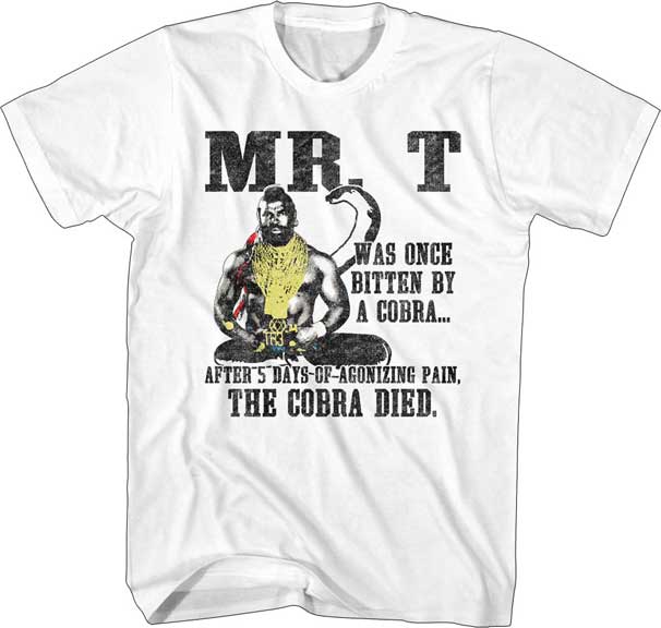 Mr. T Adult Lightweight T-Shirt