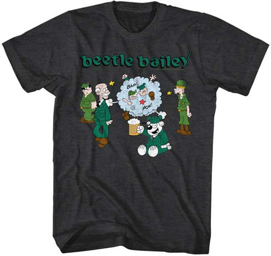 Beetle Bailey Adult Lightweight T-Shirt