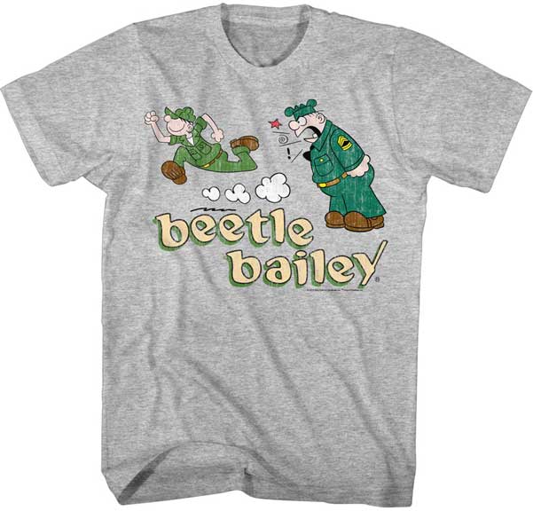 Beetle Bailey Adult Lightweight T-Shirt