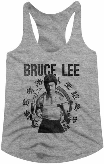 Bruce Lee Juniors Racerback Tank