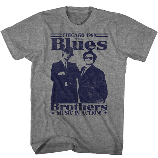 The Blues Brothers Adult Lightweight T-Shirt