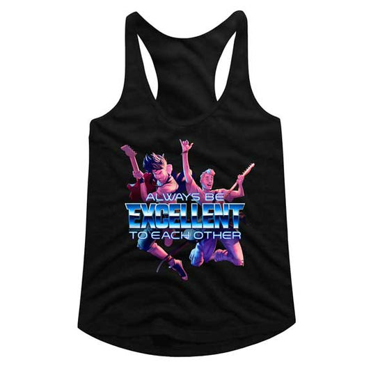 Bill & Ted Juniors Racerback Tank