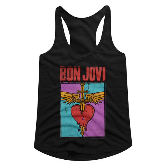 Bon Jovi Juniors Racerback Tank