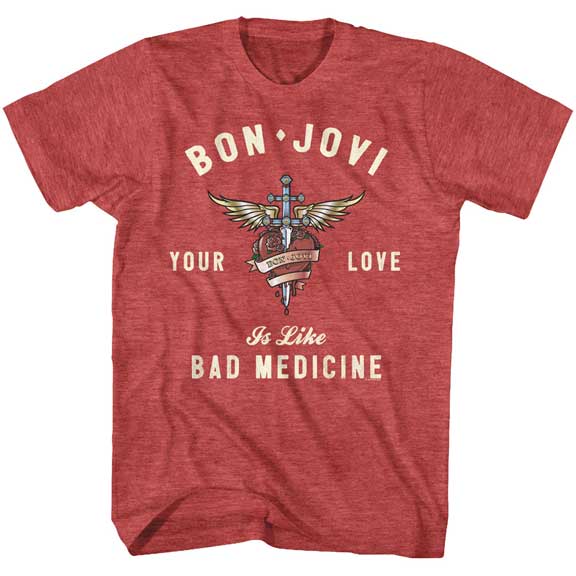 Bon Jovi Adult Lightweight T-Shirt