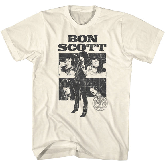 Bon Scott Adult Lightweight T-Shirt