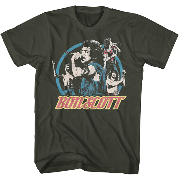 Bon Scott Adult Lightweight T-Shirt