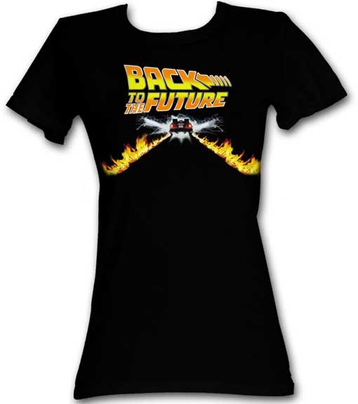 Back to the Future Juniors T-Shirt