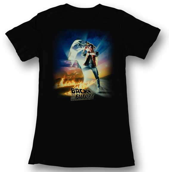 Back to the Future Juniors T-Shirt