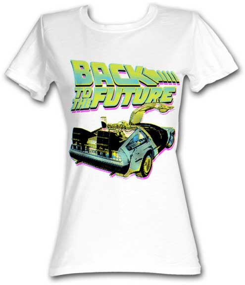 Back to the Future Juniors T-Shirt