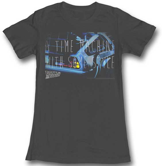 Back to the Future Juniors T-Shirt