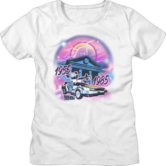 Back to the Future Juniors T-Shirt