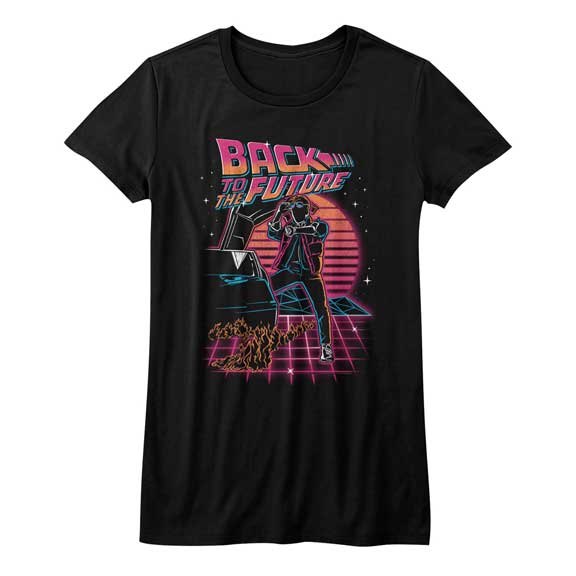 Back to the Future Juniors T-Shirt