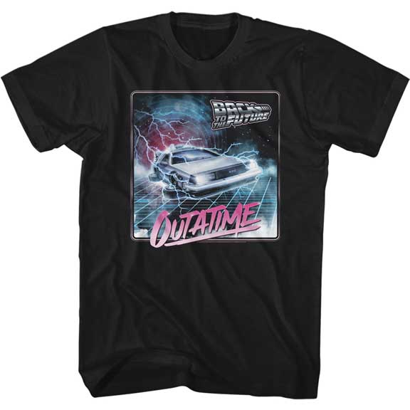 Back To The Future Adult Lightweight T-Shirt