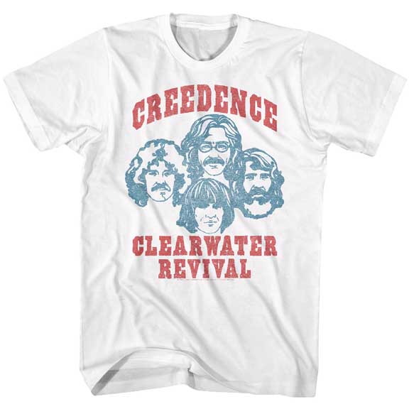 Creedence Clearwater Revival Mens Lightweight T-Shirt