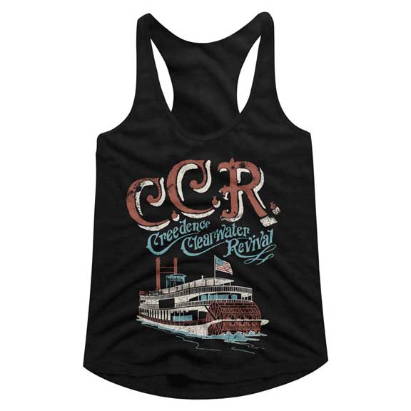 Creedence Clearwater Revival Juniors Racerback Tank