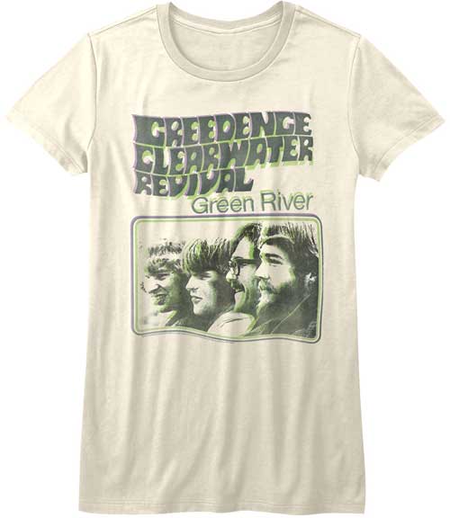 Creedence Clearwater Revival Green River Juniors T-Shirt