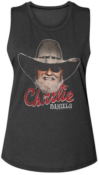 Charlie Daniels Band Juniors Muscle Tank