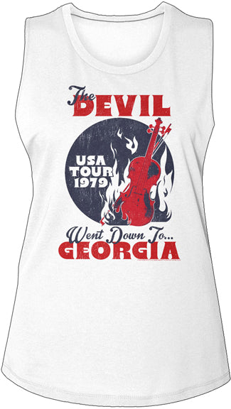 Charlie Daniels Band Juniors Muscle Tank