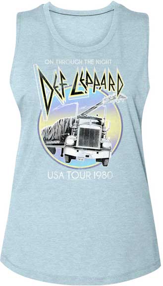 Def Leppard Juniors Muscle Tank