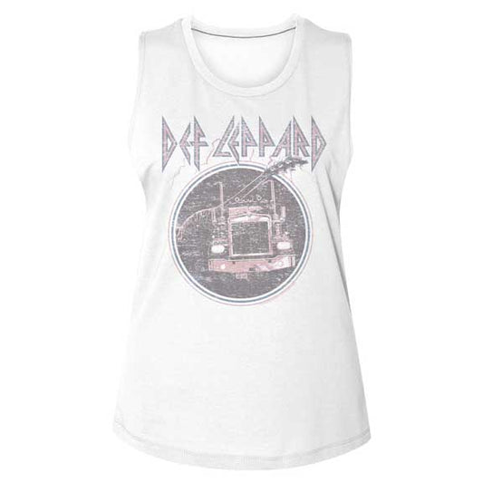 Def Leppard Juniors Muscle Tank