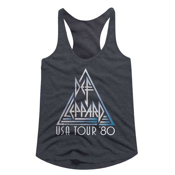 Def Leppard Juniors Racerback Tank