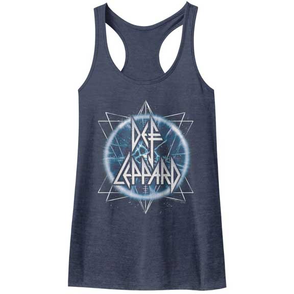 Def Leppard Juniors Racerback Tank