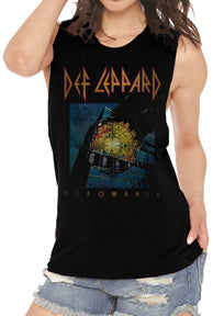 Def Leppard Juniors Muscle Tank