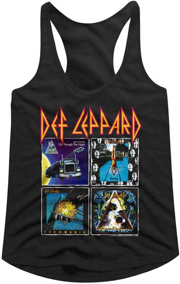 Def Leppard Juniors Racerback Tank