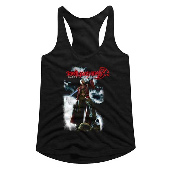 Devil May Cry Juniors Racerback Tank