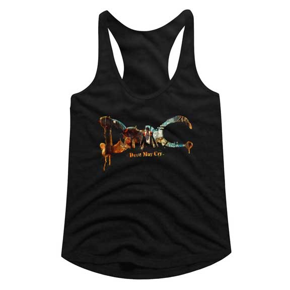 Devil May Cry Juniors Racerback Tank