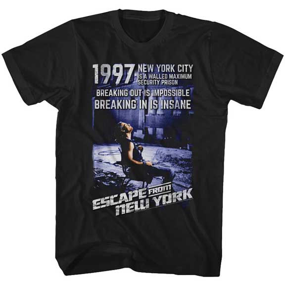 Escape From New York Adult Lightweight T-Shirt