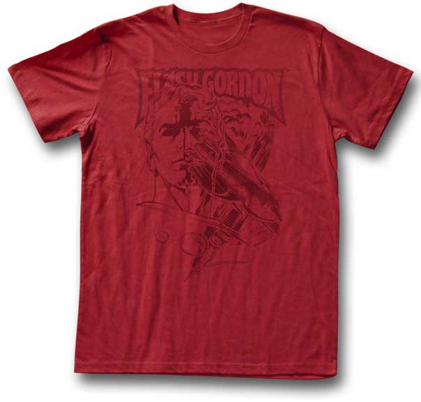 Flash Gordon Adult Lightweight T-Shirt